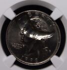1998-D Quarter Mint Error Coin Struck thru-Double Struck SPIKE THRU GEORGES HEAD