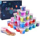 Kids Party Favors Galaxy Slime Kit, 30 Pack Bulk Rich Colorful Putty Toy