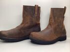 MENS WOLVERINE MULTISHOX CASUAL RIDING  SUEDE DARK BROWN BOOTS SIZE 12 M
