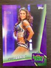 2019 Topps WWE Money In The Bank EVE TORRES PURPLE PARALLEL /25