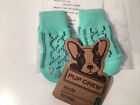 Pup Crew Dog Socks Non-skid Blue Knit Size S/XS New In Packaging
