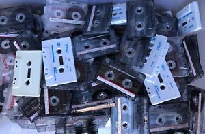 Lot Of 25 Used Cassettes For Arts & Crafts Or Decorations