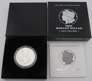 New Listing2021–O $1 Morgan Silver Dollar  with OGP