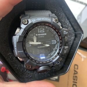 Casio G-Shock Mudmaster Tough Solar Radio black Carbon Core GWG1000 Watches3