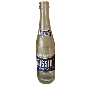 Mission Beverages: 10 Fl. Oz. Mission of California, New Haven Conn. 1960s-70s