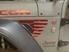 Fender Vent American Flag Decals for 2018-2024 Jeep Wrangler / Gladiator JL JT