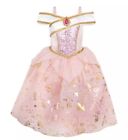 Disney Store Girl Sleeping Beauty Aurora Pink Dress Halloween Costume Princess