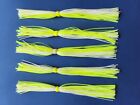 5 Chart /White  5- 9392 silicone skirt replacement material Tab Spinner bait jig