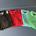 Lot of 4 pre-owned SS Columbia Champions Tour Member Mark Polo Shirts L