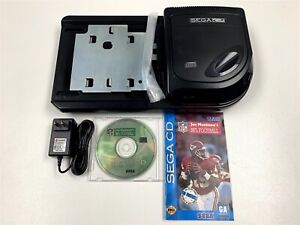 Sega CD Model 2 Console for Genesis 2 - Tested and Working w/ 1 Game Joe Montana