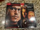 Secret Window & The Astronaut's Wife Johnny Depp Charlize Theron (VHS, 2004)