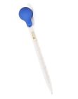 10ml Glass Graduated Pipettes Lab Equipment Dropper with Blue Rubber Cap & Scale