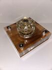 Bank Of America Award 1972  Management Conference Lucite Brass Paperweight