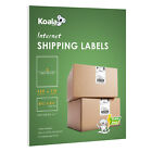 220 Shipping Labels Half Sheet 8.5 x 5.5 Blank Self Adhesive 2 Labels Per Sheet