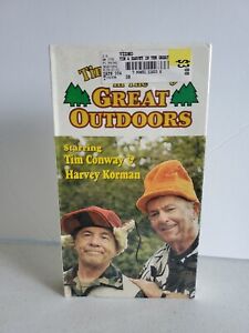 Tim and Harvey in the Great Outdoors New VHS Conway Korman Hunting Comedy