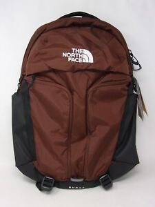 The North Face Surge Commuter Laptop Backpack, Dark Oak/TNF Black - GENTLY USED1