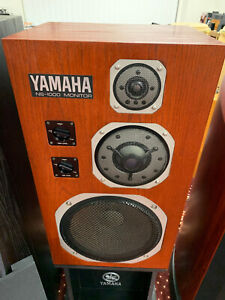 Yamaha NS1000M Studio Monitors Refinished and rebuilt with Magnetic Grill attach