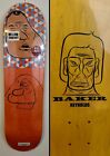 Baker Andrew Reynolds X  Barry Mcgee Skateboard Deck 8.25
