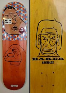 Baker Andrew Reynolds X  Barry Mcgee Skateboard Deck 8.25