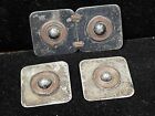 Lot of 3 Vintage STERLING SILVER .925 Signed CARAL Modernist Abstract Brooches