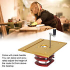 Router Lift Manual Lifting Router Lift System Router Table Saw Insert Base Gold