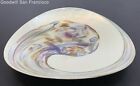 Crate And Barrel Murano Fossil Glass Bowl Centerpiece Home Décor Made In Italy