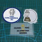 PERU  Authentic Player patches and match date vs. COLOMBIA  Copa America 2021