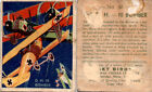 R136 National Chicle, Sky Birds Series 144, 1933, #56 DH-10 Bomber Airplane (B)