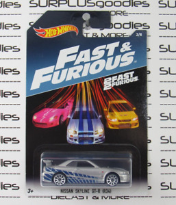 2016 HOT WHEELS Walmart Exclusive: Fast & Furious NISSAN SKYLINE GT-R (R34)