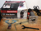 DRILL MASTER - 1/4'' Trim Router 44914 Power Tools 120V , 26,000RPM WORKS GREAT