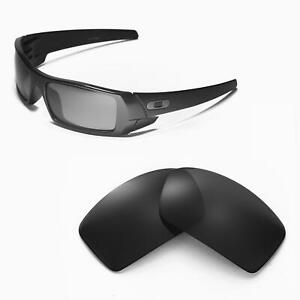 New Walleva Black Replacement Lenses For Oakley Gascan Sunglasses
