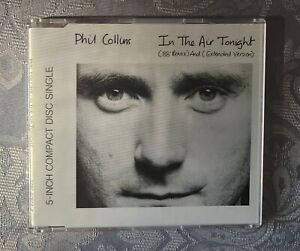 PHIL COLLINS In The Air Tonight 3-Track IMPORT CD Single 1988 GERMANY