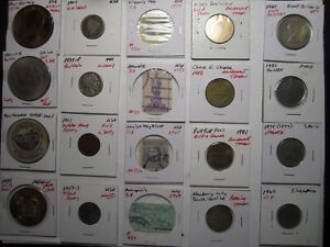 New ListingMisc Lot #1 of Coins, Tokens, Medals, World, Plated, and Junk Drawer Misc