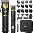 Hair Clipper and Trimmer Kit for Men, Cordless Clippers for Hair Cutting【New】