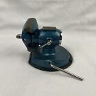 Vintage Small Watchmakers Jeweler’s Gunsmith Craft Vacuum Twin Jaw Bench Vise