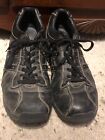 Skechers Mens Size 13 Shape Ups Black Leather SN 66504 Rocker Soles Shoes