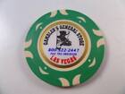 Vintage Gamblers General Store Las Vegas Business Card Advertising Casino Chip