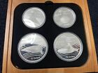 1976 Canadian Olympic Proof Silver Coins- Set of 4 Silver Coins - Series VIII