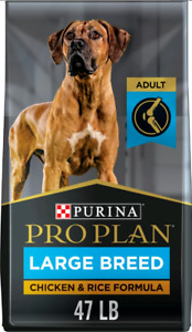 Purina Pro Plan Adult Large Breed Chicken & Rice Formula Dry Dog Food - 47 lb