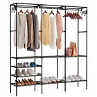 Commercial Garment Rack Heavy Duty Clothing Shelf Clothes Rack Closet Organizer