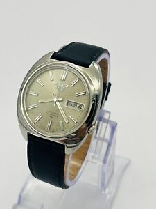 Vintage Seiko 5 SS 7019-7120 Automatic Men's Wrist Watch
