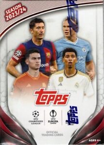 2023/24 Topps UEFA Club Competiton Champions League Soccer Cards Blaster Box