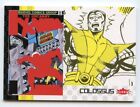 2018 Fleer Ultra X-Men Stax Bottom Layer Card #17C - Colossus