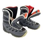 Ride Womens Snowboard Boots Size 9 US 40.5 EUR Gray Black No Laces
