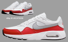 Nike Air Max SC Shoes White Red Gray CW4555-107 Men's Multi Size NEW