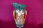 Roseville art pottery Zephyr Lily  brown vase 135 - 9 made in USA excellent cond