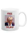 Free Trump Donald Trump Mugshot Arrest Mug Funny Political Prison 2024 Indictmen