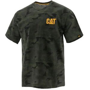 Caterpillar Men Trademark Short Sleeve Tee T Shirt