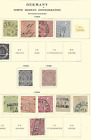 Lot of (11) 1868 Germany North German Confederation Stamps