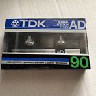 TDK AD 90 Normal Position Type I Cassette Tape 1985 High Output NOS SEALED